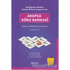 Arapça Soru Bankası 4 - Murat Demir - Akdem Yayınları