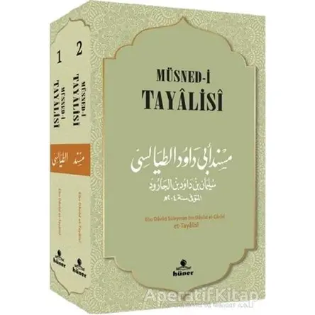 Müsned-i Tayalisi (2 Cilt Takım)