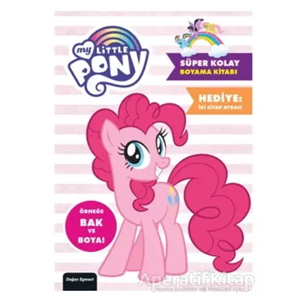 My Little Pony Süper Kolay Boyama Kitabı - Kolektif - Doğan Egmont Yayıncılık