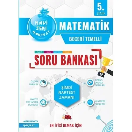 Nartest 5. Sınıf Matematik Mavi Seri Soru Bankası