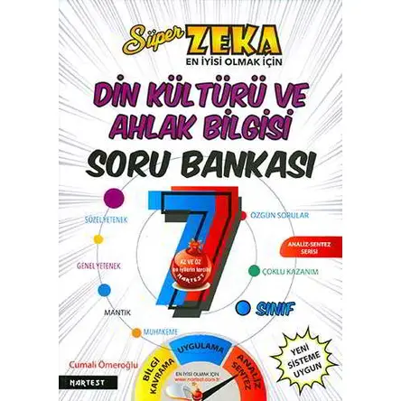 Nartest 7.Sınıf Süper Zeka Din Kültürü Soru Bankası