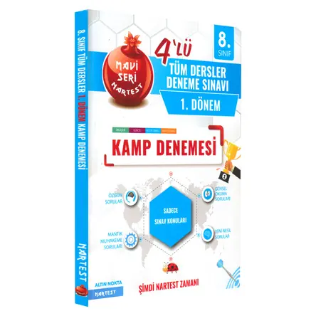 NarTest 8.Sınıf 1.Dönem 4lü Deneme Sınavı