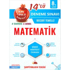 NarTest 8.Sınıf Matematik 14lü Deneme Sınavı