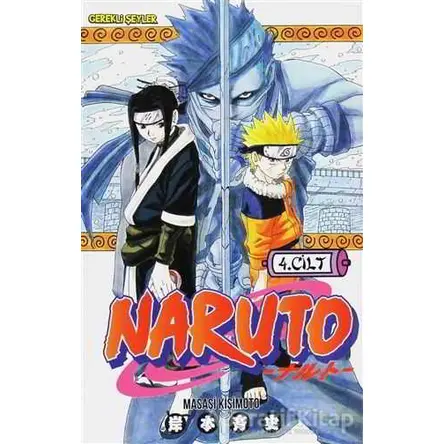 Naruto 4. Cilt - Masaşi Kişimoto - Gerekli Şeyler Yayıncılık