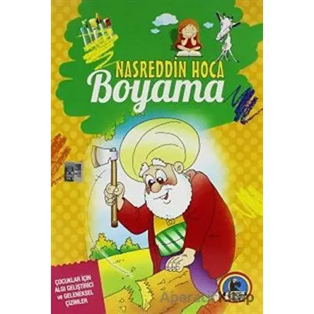 Nasreddin Hoca Boyama - Örnekli Renkli - Kolektif - Karatay Çocuk