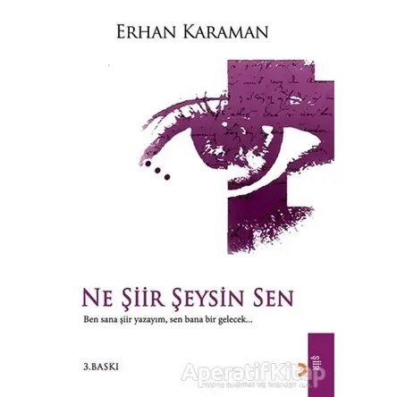 Ne Şiir Şeysin Sen - Erhan Karaman - Cinius Yayınları