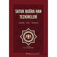 Satuk Buğra Han Tezkireleri - Necati Demir - H Yayınları
