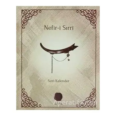 Nefir-i Sırri - Sırri Kalender - Revak Kitabevi