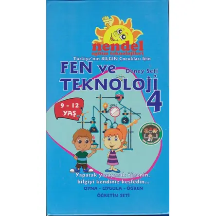 Nendel 4.Sınıf Fen Teknoloji Deney Seti 9 12 Yaş