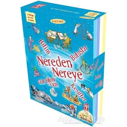 Nereden Nereye (4 Kitap Takım) - Anna Claybourne - Genç Timaş