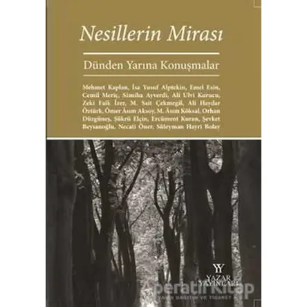 Nesillerin Mirası - Kolektif - Yazar Yayınları