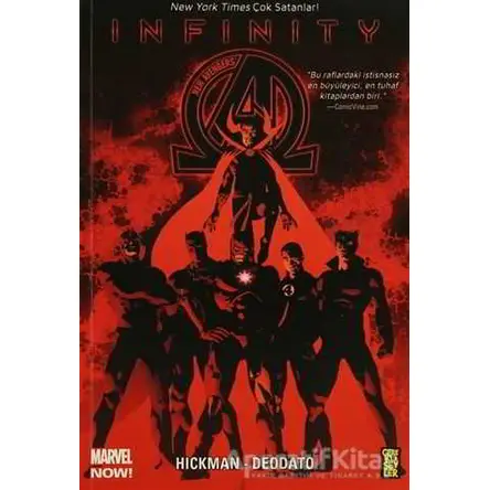 New Avengers Marvel Now! 2. Cilt: İnfinity - Jonathan Hickman - Gerekli Şeyler Yayıncılık