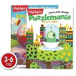 Highlights Puzzlemania (Wowo Bul, Çiz ve Eğlen) 2li Set - Kolektif - Dikkat Atölyesi Yayınları
