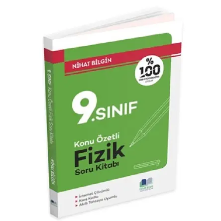 Nihat Bilgin 9. Sınıf Fizik Konu Özetli Soru Kitabı