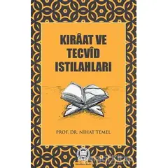 Kıraat ve Tecvid Istılahları - Nihat Temel - Marmara Üniversitesi İlahiyat Fakültesi Vakfı