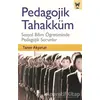 Pedagojik Tahakküm - Taner Akpınar - Nika Yayınevi