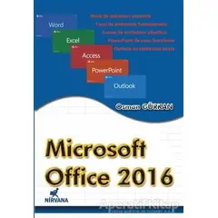 Microsoft Office 2016 - Osman Gürkan - Nirvana Yayınları