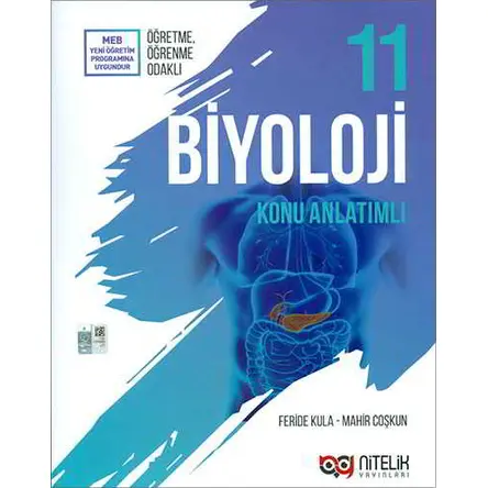 Nitelik 11.Sınıf Biyoloji Konu Anlatımlı (Yeni Müfredat)