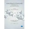 Malzeme Konuları - Routledge - Nobel Akademik Yayıncılık