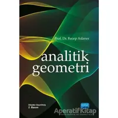 Analitik Geometri - Recep Aslaner - Nobel Akademik Yayıncılık