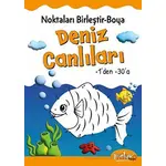 Noktaları Birleştir-Boya Deniz Canlıları-1’den 30’a - Buçe Dayı - Pinokyo Yayınları