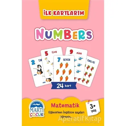 Numbers - İlk Kartlarım - Kolektif - Martı Çocuk Yayınları