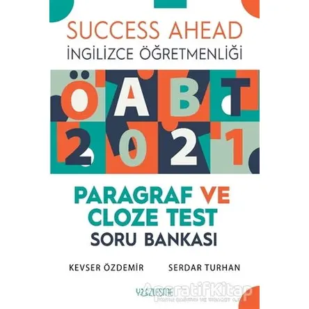 ÖABT 2021 İngilizce Öğretmenliği Paragraf ve Cloze Test Soru Bankası