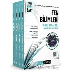 2024 KPSS ÖABT Fen Bilimleri Konu Anlatımlı (4 Kitap) - Kolektif - Pegem Akademi Yayıncılık