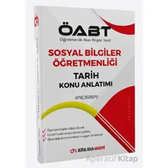 ÖABT Sosyal Bilgiler Öğretmenliği Tarih Konu Anlatımı - Aytaç Bozkuyu - Dijital Hoca