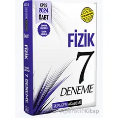 2024 KPSS ÖABT Fizik Öğretmenliği Tamamı Çözümlü 7 Deneme - Kolektif - Pegem Akademi Yayıncılık