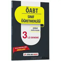 ÖABT Sınıf Öğretmenliği ÖSYM Formatına Göre Güncel Çözümlü 3lü Deneme Akademi