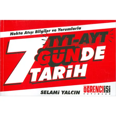 Öğrenci İşi TYT AYT 7 Günde Tarih