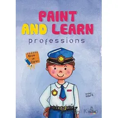 Paint and Learn - Professions - Hilal Kocaağa - Otantik Kitap