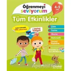 Tüm Etkinlikler - Öğrenmeyi Seviyorum 4-5 Yaş - Kolektif - Uçanbalık Yayıncılık