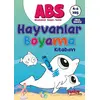 ABS 4-6 Yaş Hayvanlar Boyama Kitabım - Buçe Dayı - Pinokyo Yayınları