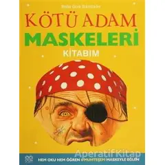 Kötü Adam Maskeleri Kitabım - Elizabeth Miles - 1001 Çiçek Kitaplar