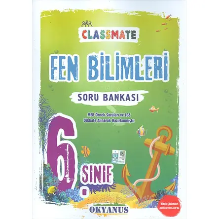 Okyanus 6.Sınıf Fen Bilimleri Classmate Soru Bankası