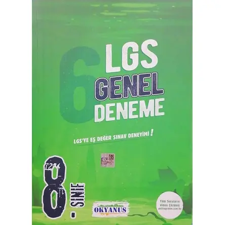 Okyanus 8. Sınıf LGS Genel 6 Deneme