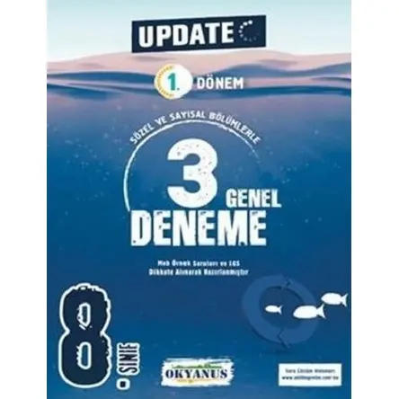 Okyanus 8. Sınıf Update 1. Dönem 3 Genel Deneme