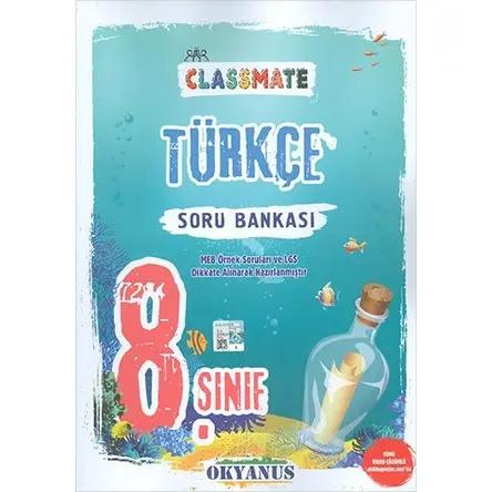 Okyanus 8.Sınıf Classmate Türkçe Soru Bankası