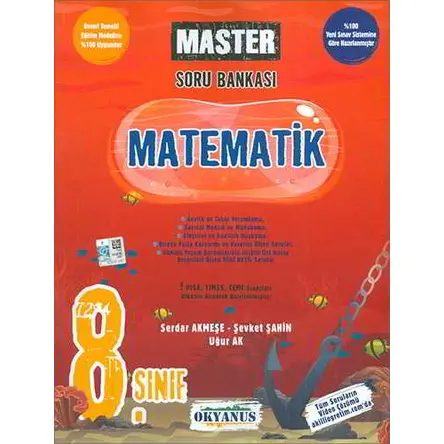 Okyanus 8.Sınıf Matematik Master Soru Bankası