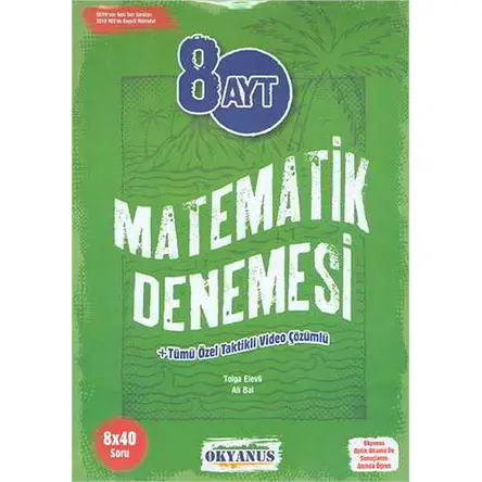 Okyanus AYT 8 Matematik Denemeleri