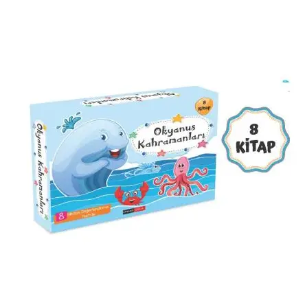 Okyanus Kahramanları 8 Kitap Set Gendaş Çocuk