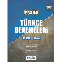Okyanus TYT Master 15 Türkçe Denemeleri