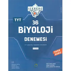 TYT Iceberg 36 Biyoloji Denemesi Okyanus Yayıncılık