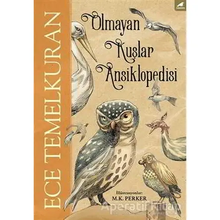 Olmayan Kuşlar Ansiklopedisi - Ece Temelkuran - Kara Karga Yayınları