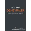 Deneyimler - Ömer Aras - Remzi Kitabevi