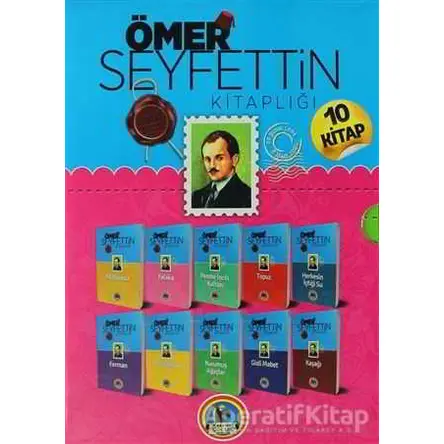 Ömer Seyfettin Kitaplığı (10 Kitap Takım) - Ömer Seyfettin - Karatay Çocuk