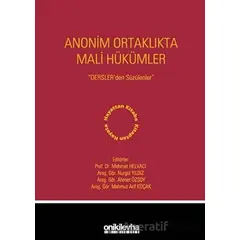 Anonim Ortaklıkta Mali Hükümler - Nurgül Yıldız - On İki Levha Yayınları