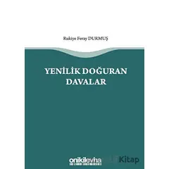 Yenilik Doğuran Davalar - Rukiye Feray Durmuş - On İki Levha Yayınları